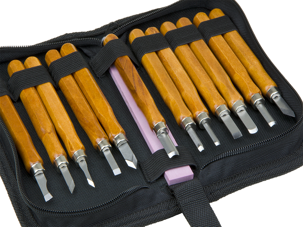 Hand Tools 12PC WOOD CHISEL SET WOOD WORKING CARVING CHISELS WITH TOOL